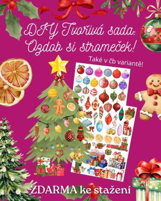 ✨️🎀🎄DIY sada: Ozdob si stromeček!🎄🎀✨️ Bavily Vaše děti na podzim Lektvary? Tak v tom případě je bude bavit i tahle velká...